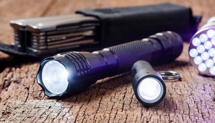 simple flashlight is enough for regular use